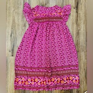 Pink Floral Sundress